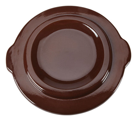 STONEWARE CROCK LID 3GAL