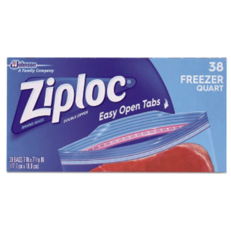FREEZER BAG QUART 38PK