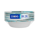 Dixie 10 oz Multicolored Paper FLOWERS BLOOM Bowl 9-1/4 in. D 36 pk