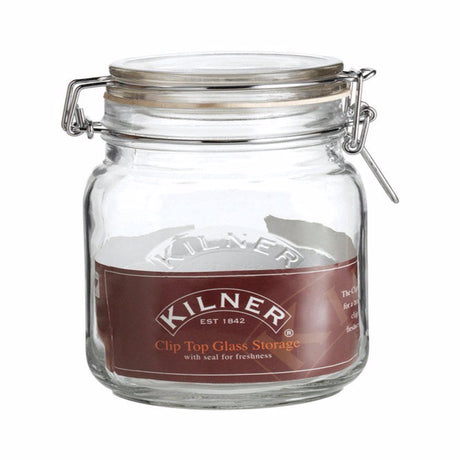 SQUARE CLIP TOP JAR 34OZ