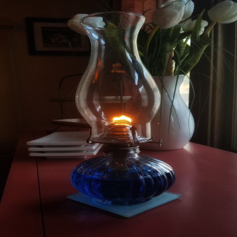 Lamplight Farms Ultra Pure Clean Burn Lamp Oil Blue 32 oz