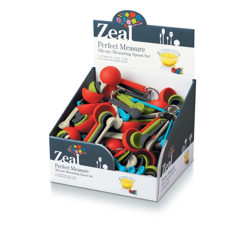 Zeal Silicone Assorted Measuring Spoon