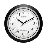 WALL CLOCK BLK  12"