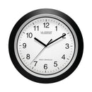 WALL CLOCK BLK  12"