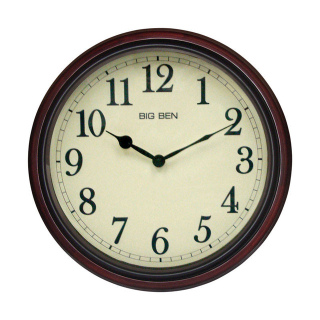 WALL CLOCK GLS/WD 15.5"