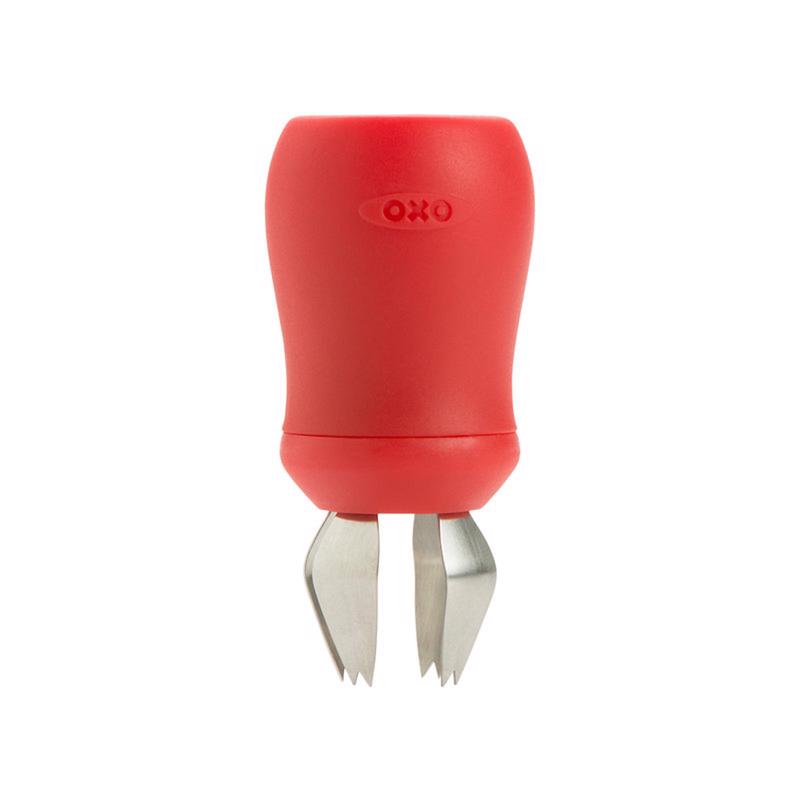 OXO Good Grips Red Plastic/Stainless Steel Strawberry Huller