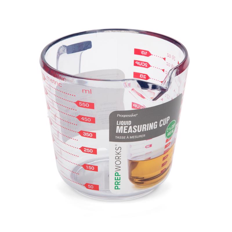 Progressive Prepworks 2.5 cups Plastic Clear Measuring Cup
