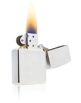 Zippo Silver Street Chrome Cigarette Lighter 1 pk