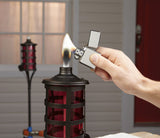 Zippo Silver Street Chrome Cigarette Lighter 1 pk