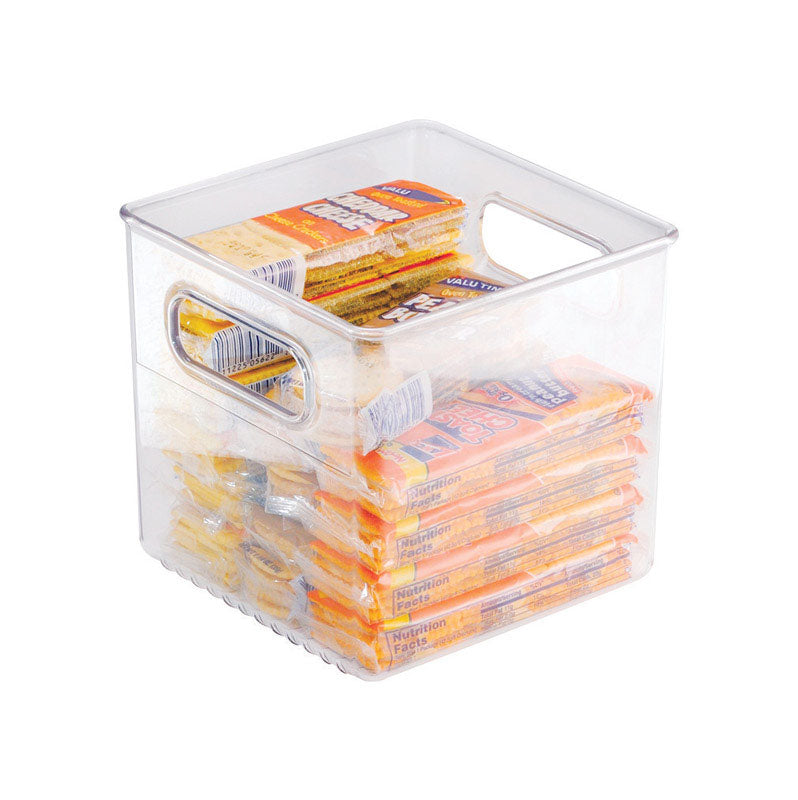 STORAGE BIN CLEAR 6"W