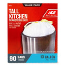 TRSH BAG 13GAL 90CT ACE