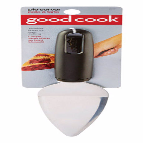 Good Cook Silver/Black Stainless Steel Pie Server