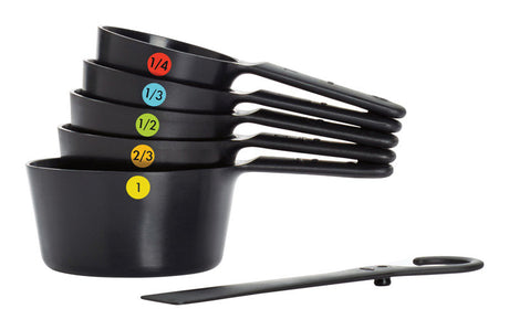 MEASURING CUP SET BLK6PC