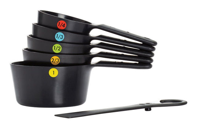 MEASURING CUP SET BLK6PC