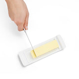 OXO Good Grips Black/White Plastic Butter Dish 4 oz