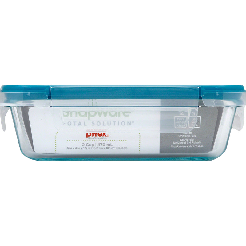 Snapware Total Solution 2 cups Clear Food Storage Container 1 pk