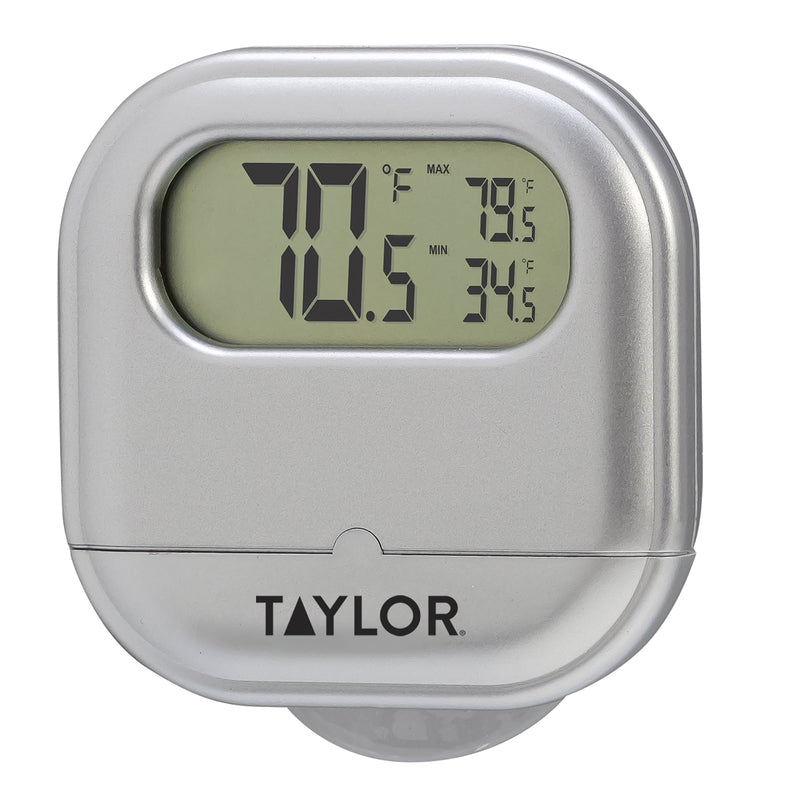 Taylor Digital Thermometer Plastic Assorted 2.76 in.