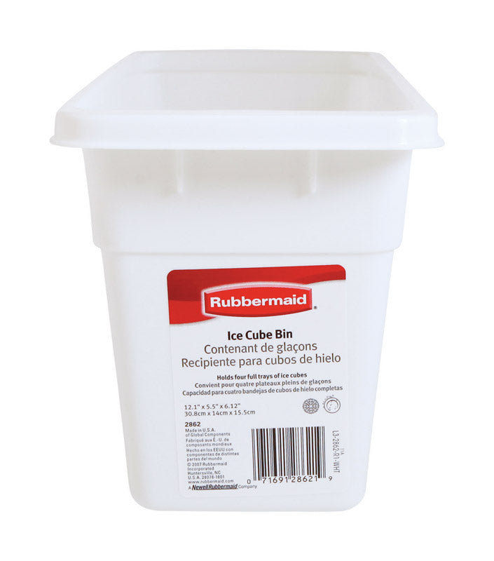 ICE BIN 11.5X4.75X6 WHT