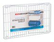 STACKING SHELF WHT 12"H