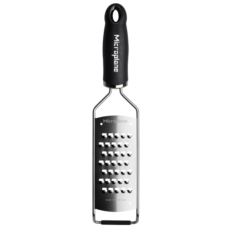 Microplane Black Plastic/Stainless Steel Coarse Grater