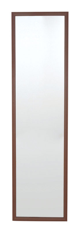 Erias 49 in. H X 13 in. W Natural Brown Plastic Mirror