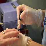 AMMEX Gloveworks Vinyl Disposable Gloves Medium Clear Powder Free 100 pk