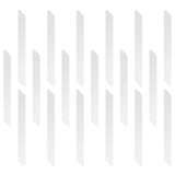 Duck White Shower and Bath Treads Polyurethane 1/32 in. H X 8 3/4 in. L