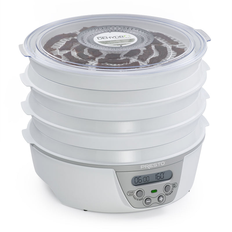 Presto Dehydro Semi-Gloss White 12 qt Food Dehydrator