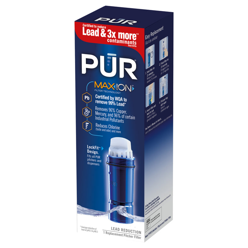 PUR Maxion Faucet Replacement Pitcher Filter For PUR