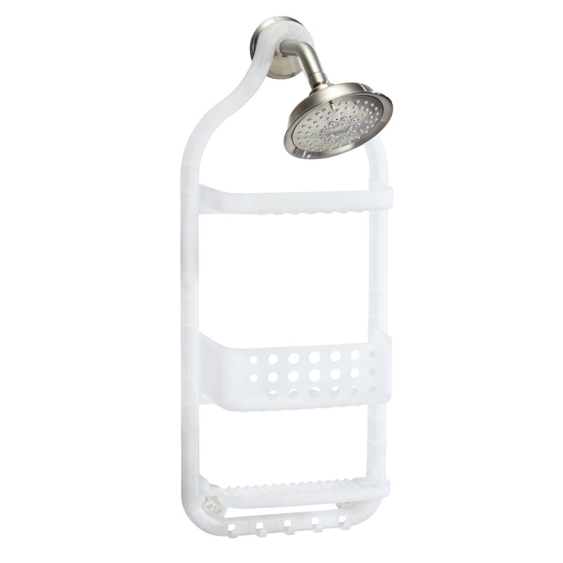 SHOWER CADDY PLSTC FROST