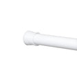 CURTAIN ROD WHT 49-86"