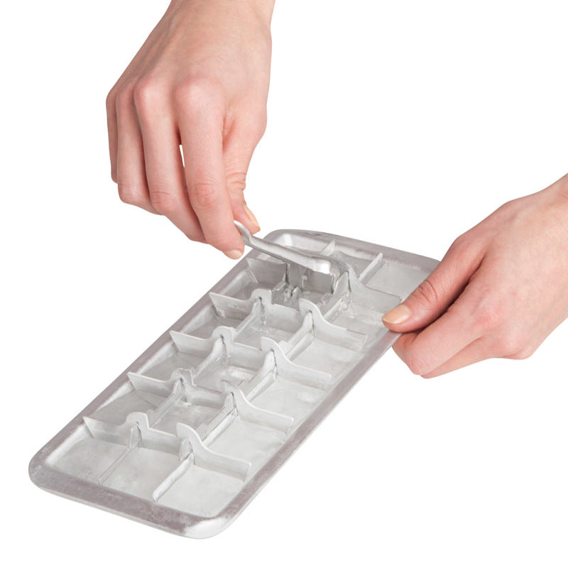 Harold Import Silver Aluminum Ice Cube Tray 6.5 oz