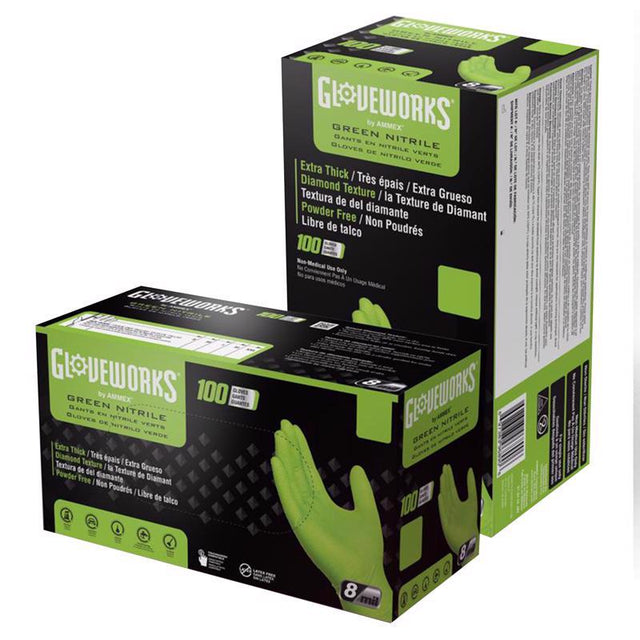 DSP GLOVE NIT MD GRN PF
