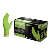 Gloveworks Nitrile Disposable Gloves Medium Green Powder Free 100 pk