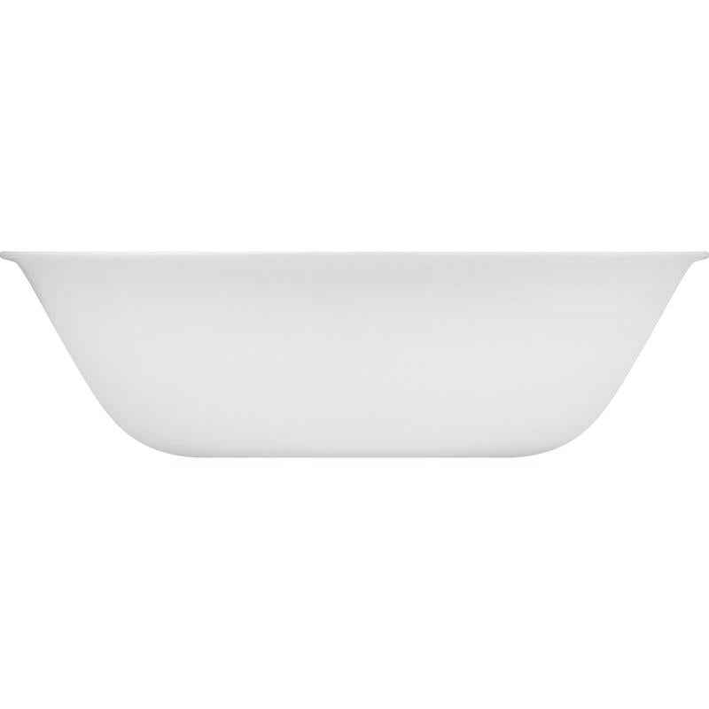 Corelle Livingware 32 oz Winter Frost Glass Winter Frost White Serving Bowl 9 in. D 1 pk