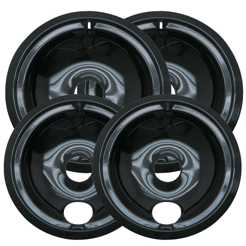Range Kleen Chrome Drip Bowls 8 in. W X 8 in. L