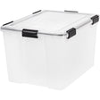 STORAGE TOTE 74QT CLR