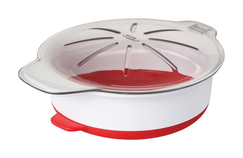 MICRO EGG COOKER RED/WHT
