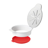 OXO Good Grips Red/White Silicone Microwave Egg Cooker
