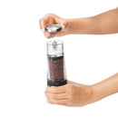OXO Good Grips Clear/Silver Plastic/Stainless Steel 2-in-1 Salt & Pepper Grinder Shaker 4-3/4 oz