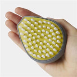 Chef'n Palmbrush Gray/Yellow Plastic Vegetable Brush