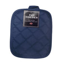 POTHOLDER COTTON BLUE