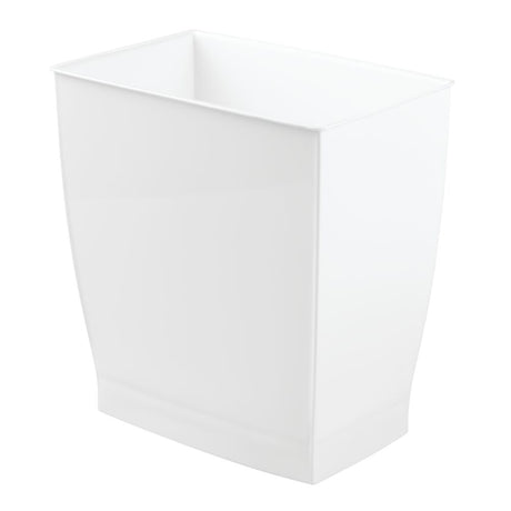 WASTEBASKET MONO WHT