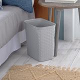 Sterilite 3.4 gal Brown Polypropylene Weave Wastebasket
