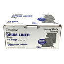 DRUM LINER BLK 55GL 15PK