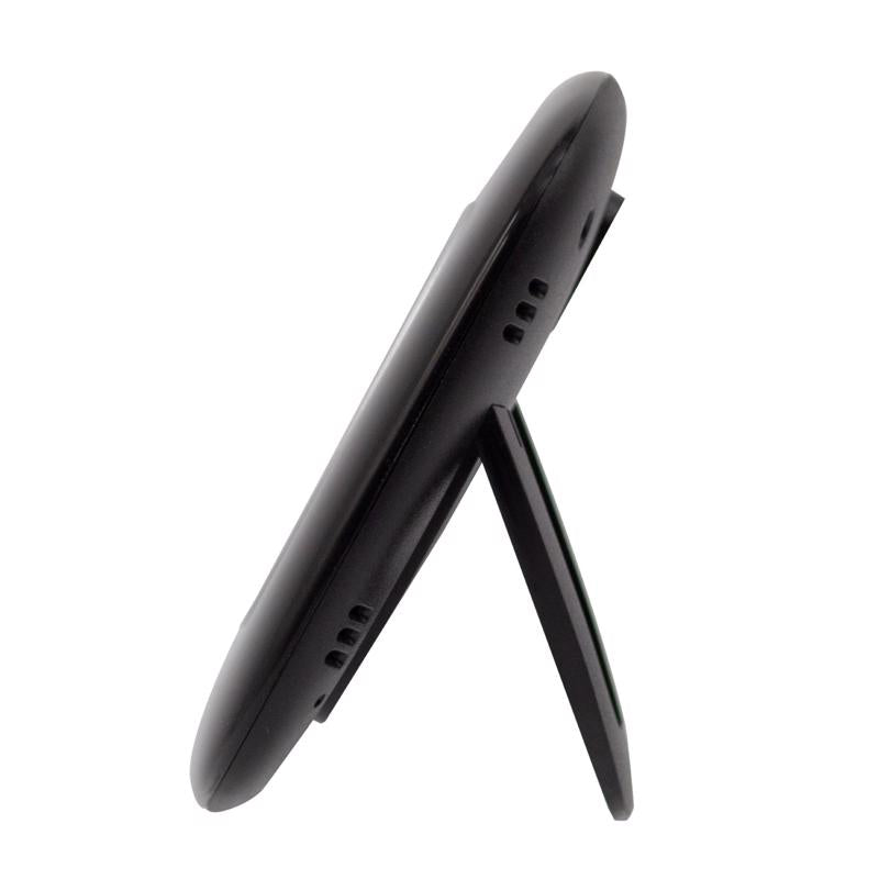 Taylor Hygrometer/Temperature/Time Digital Thermometer Plastic Black 4.75 in.