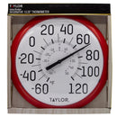 Taylor Dial Thermometer Plastic Red 13.25 in.