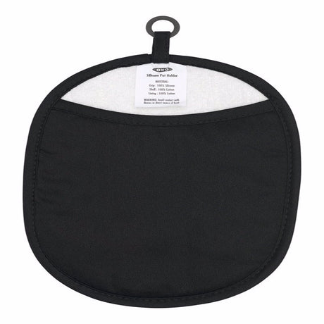 POT HOLDER SILICON BLK