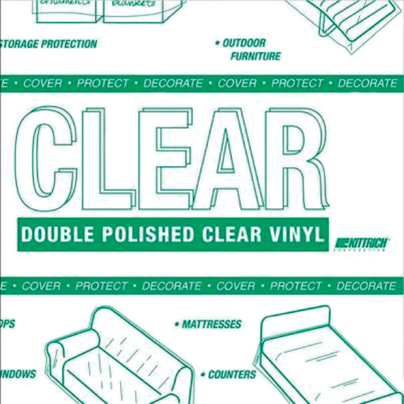 COVER VINYL CLEAR 34YD