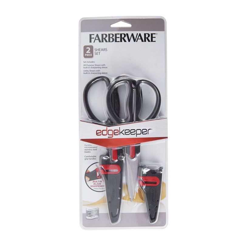 Farberware Edgekeeper Stainless Steel Scissors 4 pc
